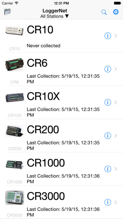 Emulate iPhone app LoggerNet Mobile Connect using MyAndroid