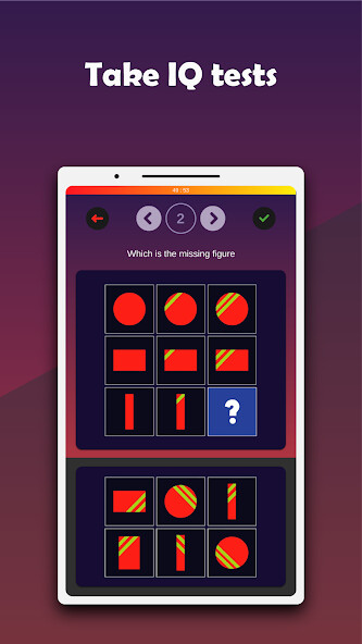 Run android online APK Logic - Brain IQ Tests and Training + Riddles from MyAndroid or emulate Logic - Brain IQ Tests and Training + Riddles using MyAndroid