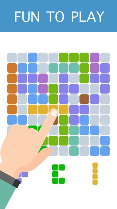 Emulate iPhone app logic grid color block puzzle extreme - brain training for 10-10 using MyAndroid Emulate iPhone app logic grid color block puzzle extreme - brain training for 10-10 using MyAndroid