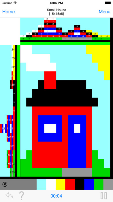 Emulate iPhone app LogicPicColor using MyAndroid