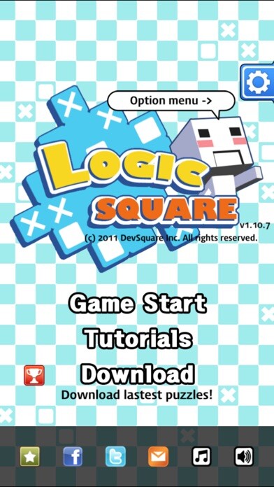 Emulate iPhone app Logic Square - Nonogram using MyAndroid