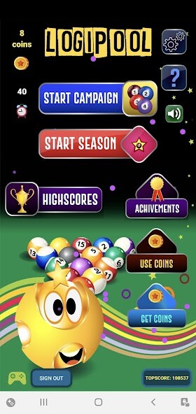 Run android online APK LogiPool - connect 3 from MyAndroid or emulate LogiPool - connect 3 using MyAndroid