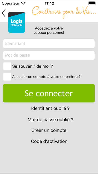 Emulate iPhone app Logis Metropole using MyAndroid