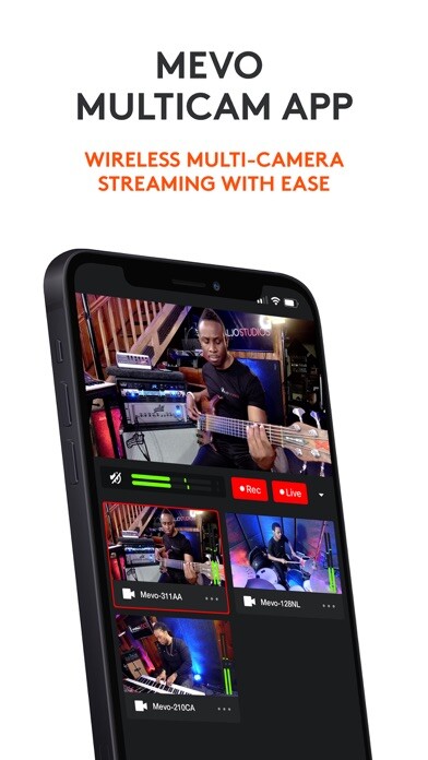 Emulate iPhone app Logitech Mevo Multicam using MyAndroid
