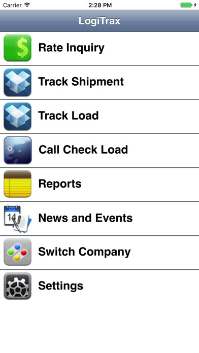 Emulate iPhone app LogiTrax using MyAndroid