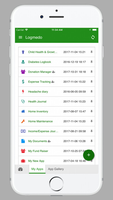 Emulate iPhone app Logmedo Database, Form Builder using MyAndroid Emulate iPhone app Logmedo Database, Form Builder using MyAndroid