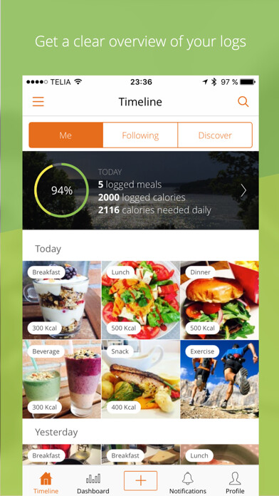 Emulate iPhone app LogMyFood - Get healthy using MyAndroid Emulate iPhone app LogMyFood - Get healthy using MyAndroid