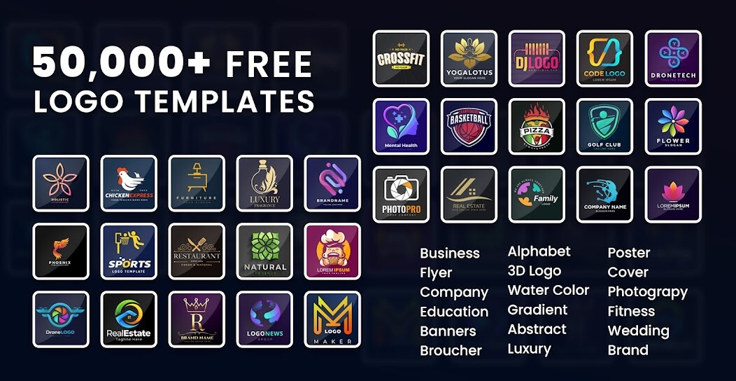 Run android online APK Logo Maker : Graphic Designer from MyAndroid or emulate Logo Maker : Graphic Designer using MyAndroid