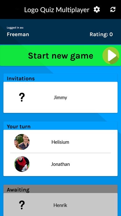 Emulate iPhone app Logo Quiz Online using MyAndroid Emulate iPhone app Logo Quiz Online using MyAndroid