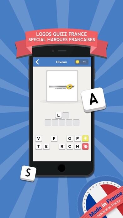 Emulate iPhone app Logos Quizz France Ultimate Edition using MyAndroid