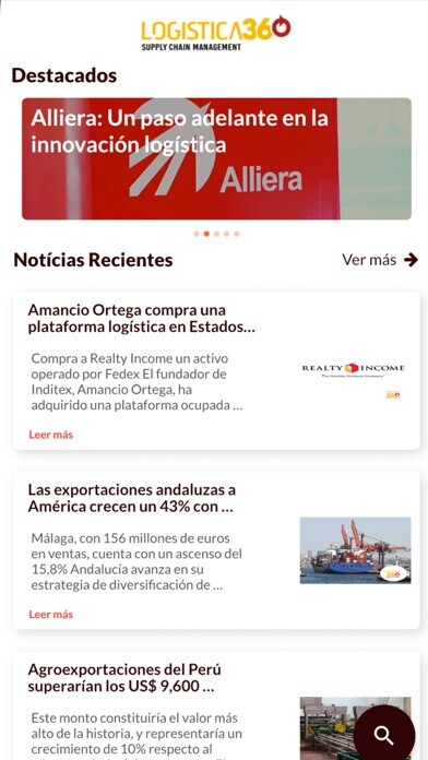 Emulate iPhone app Logística 360 using MyAndroid