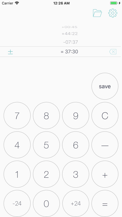 Emulate iPhone app Log Time Smart Calculator using MyAndroid Emulate iPhone app Log Time Smart Calculator using MyAndroid