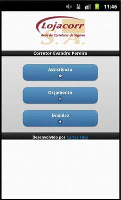 Emulate Android APK Lojacorr Seguros - Evandro Emulate Android APK Lojacorr Seguros - Evandro