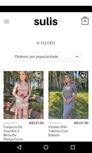 Run android online APK Loja Sulis from MyAndroid or emulate Loja Sulis using MyAndroid