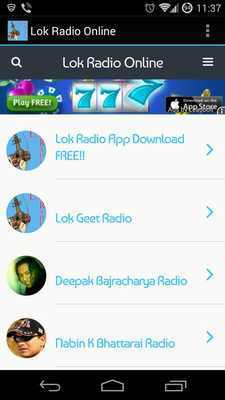 Emulate Android APK Lok Radio Online