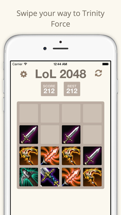 Emulate iPhone app LoL 2048 - LoL2048.com League Puzzle Game using MyAndroid Emulate iPhone app LoL 2048 - LoL2048.com League Puzzle Game using MyAndroid