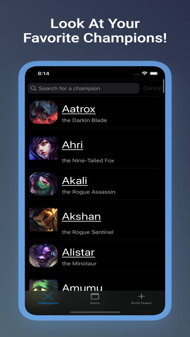 Emulate iPhone app LolBuilds using MyAndroid Emulate iPhone app LolBuilds using MyAndroid