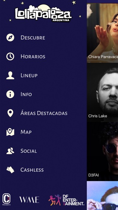 Emulate iPhone app Lollapalooza Argentina using MyAndroid Emulate iPhone app Lollapalooza Argentina using MyAndroid