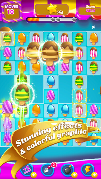 Emulate iPhone app Lollipop Maker Candy: Ice Cream Match3 Mania using MyAndroid Emulate iPhone app Lollipop Maker Candy: Ice Cream Match3 Mania using MyAndroid