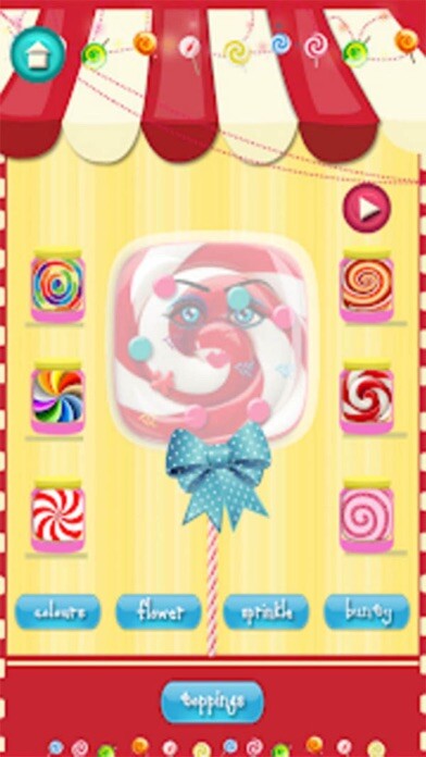 Emulate iPhone app Lollipop Maker Sweet Candy using MyAndroid Emulate iPhone app Lollipop Maker Sweet Candy using MyAndroid