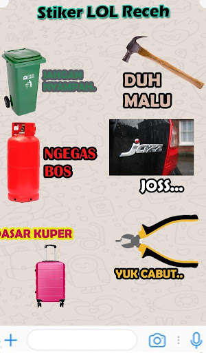 Run android online APK LOL Receh Sticker - WAStickerApps from MyAndroid or emulate LOL Receh Sticker - WAStickerApps using MyAndroid