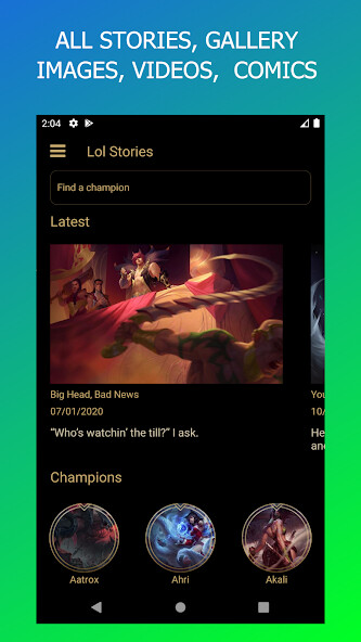 Run android online APK Lol Stories (Histórias de League of Legends) from MyAndroid or emulate Lol Stories (Histórias de League of Legends) using MyAndroid Run android online APK Lol Stories (Histórias de League of Legends) from MyAndroid or emulate Lol Stories (Histórias de League of Legends) using MyAndroid