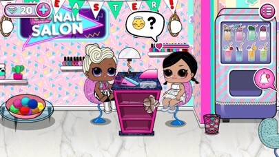 Emulate iPhone app L.O.L. Surprise! Beauty Salon using MyAndroid