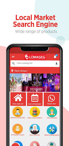 Run android online APK LOMASEG - search local market sellers & services from MyAndroid or emulate LOMASEG - search local market sellers & services using MyAndroid