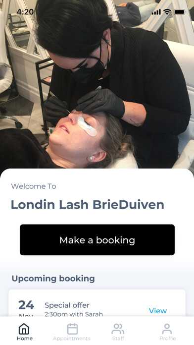 Emulate iPhone app Londin Lash BrieDuiven using MyAndroid Emulate iPhone app Londin Lash BrieDuiven using MyAndroid
