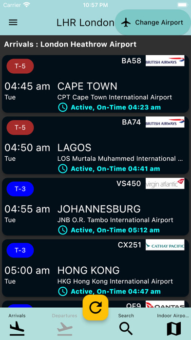 Emulate iPhone app London City Airport: Flights using MyAndroid Emulate iPhone app London City Airport: Flights using MyAndroid