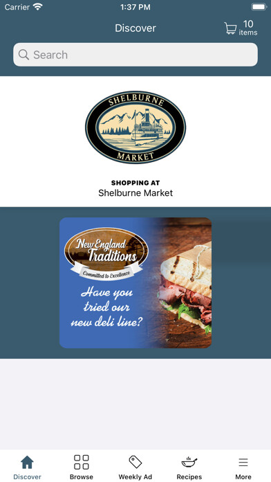 Emulate iPhone app Londonderry Village Market using MyAndroid Emulate iPhone app Londonderry Village Market using MyAndroid