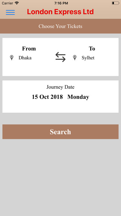 Emulate iPhone app London Express Ltd (BD) using MyAndroid Emulate iPhone app London Express Ltd (BD) using MyAndroid