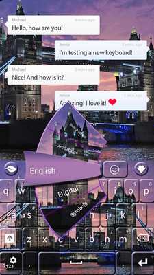 Emulate Android APK London GO Keyboard