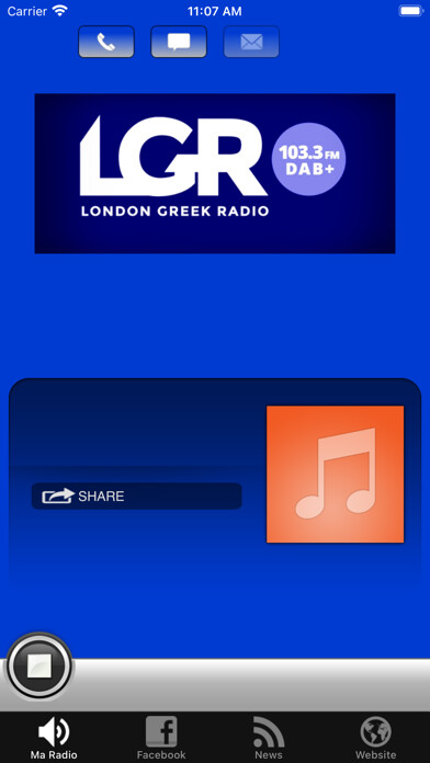 Emulate iPhone app London Greek Radio using MyAndroid Emulate iPhone app London Greek Radio using MyAndroid