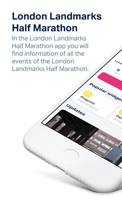 Emulate iPhone app London Landmarks Half Marathon using MyAndroid Emulate iPhone app London Landmarks Half Marathon using MyAndroid
