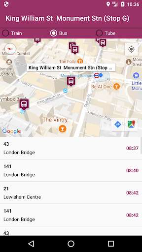 Run android online APK London public transport : bus, train, tube live from MyAndroid or emulate London public transport : bus, train, tube live using MyAndroid