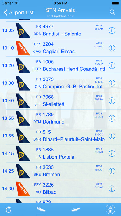 Emulate iPhone app London Stansted Airport - iPlane Flight Information using MyAndroid Emulate iPhone app London Stansted Airport - iPlane Flight Information using MyAndroid