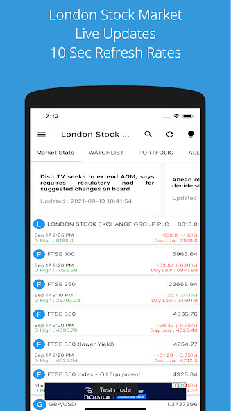 Run android online APK London Stock Market from MyAndroid or emulate London Stock Market using MyAndroid