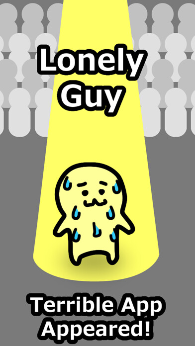 Emulate iPhone app Lonely Guy - funny care games using MyAndroid
