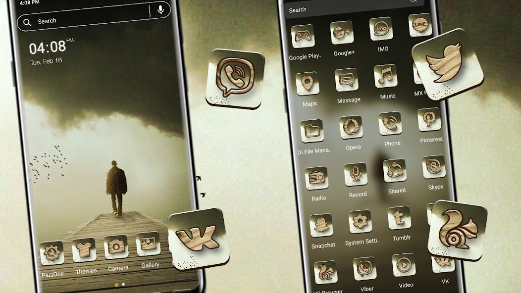 Run android online APK Lonely Man Launcher Theme from MyAndroid or emulate Lonely Man Launcher Theme using MyAndroid