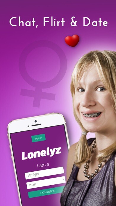 Emulate iPhone app Lonelyz : Chat, Flirt & Match using MyAndroid