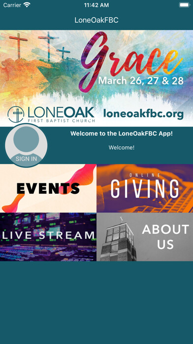 Emulate iPhone app Lone Oak First Baptist Church using MyAndroid Emulate iPhone app Lone Oak First Baptist Church using MyAndroid