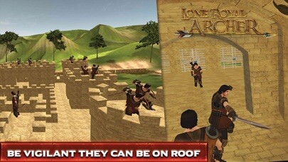 Emulate iPhone app Lone Royal Archer : Free the kidnapped Princess using MyAndroid