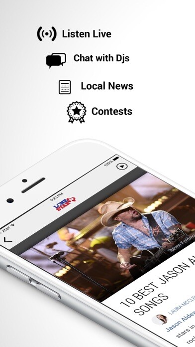 Emulate iPhone app LoneStar 92.3 (KNFM) using MyAndroid