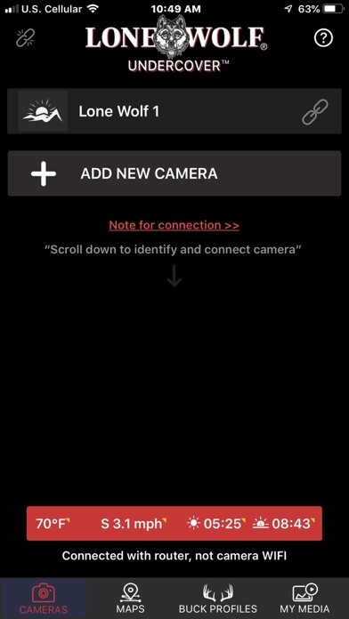 Emulate iPhone app Lone Wolf Undercover using MyAndroid Emulate iPhone app Lone Wolf Undercover using MyAndroid
