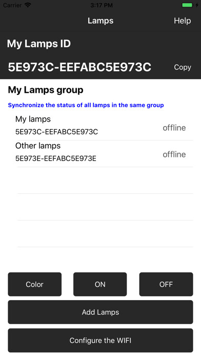 Emulate iPhone app Long-Distance Lamps using MyAndroid Emulate iPhone app Long-Distance Lamps using MyAndroid