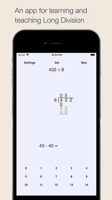 Emulate Android APK Long Division
