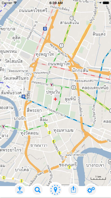 Emulate iPhone app Longdo Map using MyAndroid