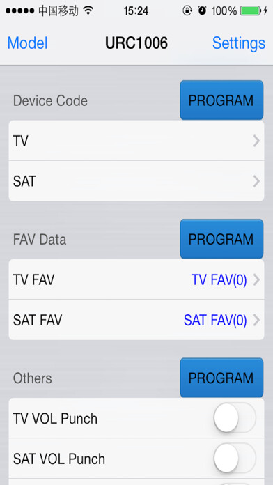 Emulate iPhone app Longer URC using MyAndroid