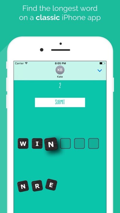 Emulate iPhone app Longest Word Free — Game Extension for iMessage using MyAndroid Emulate iPhone app Longest Word Free — Game Extension for iMessage using MyAndroid